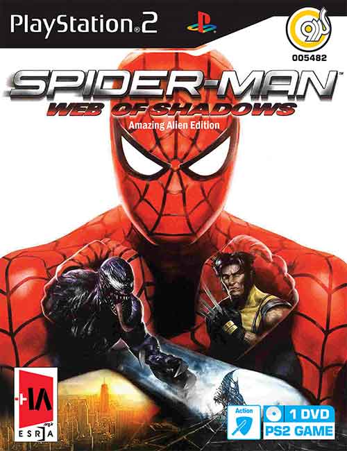 بازی Spider Man Web Of Shadows برای PS2