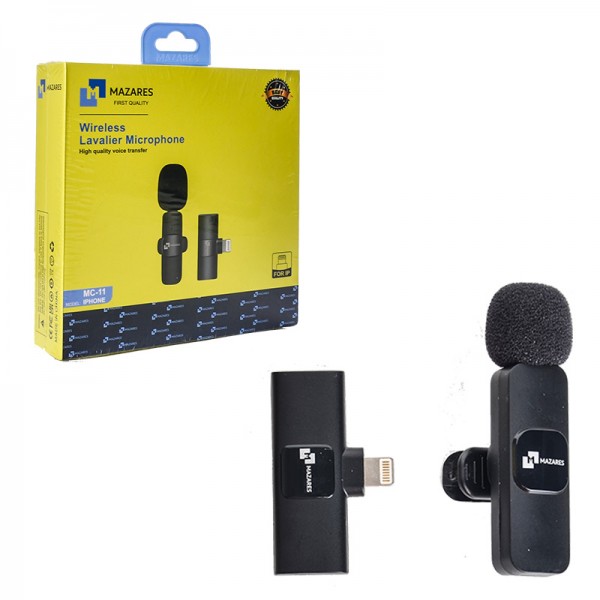 میکروفون یقه ای iphone mazares mc33